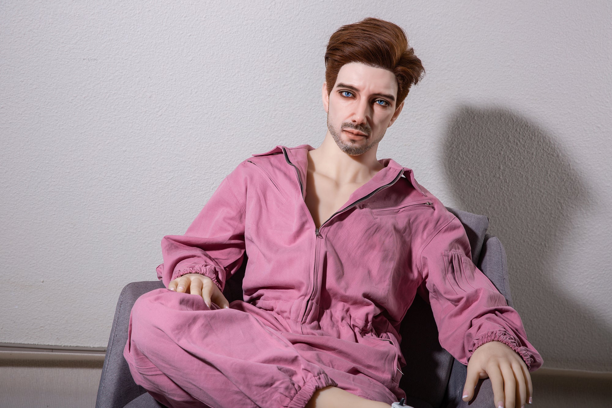 175cm/5ft9 Male Silicone Head Sex Doll – Han - Silicone Love Doll