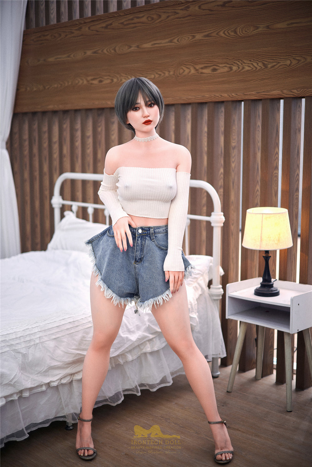 152cm/4ft12 A-cup Silicone Sex Doll – Finley - Silicone Love Doll