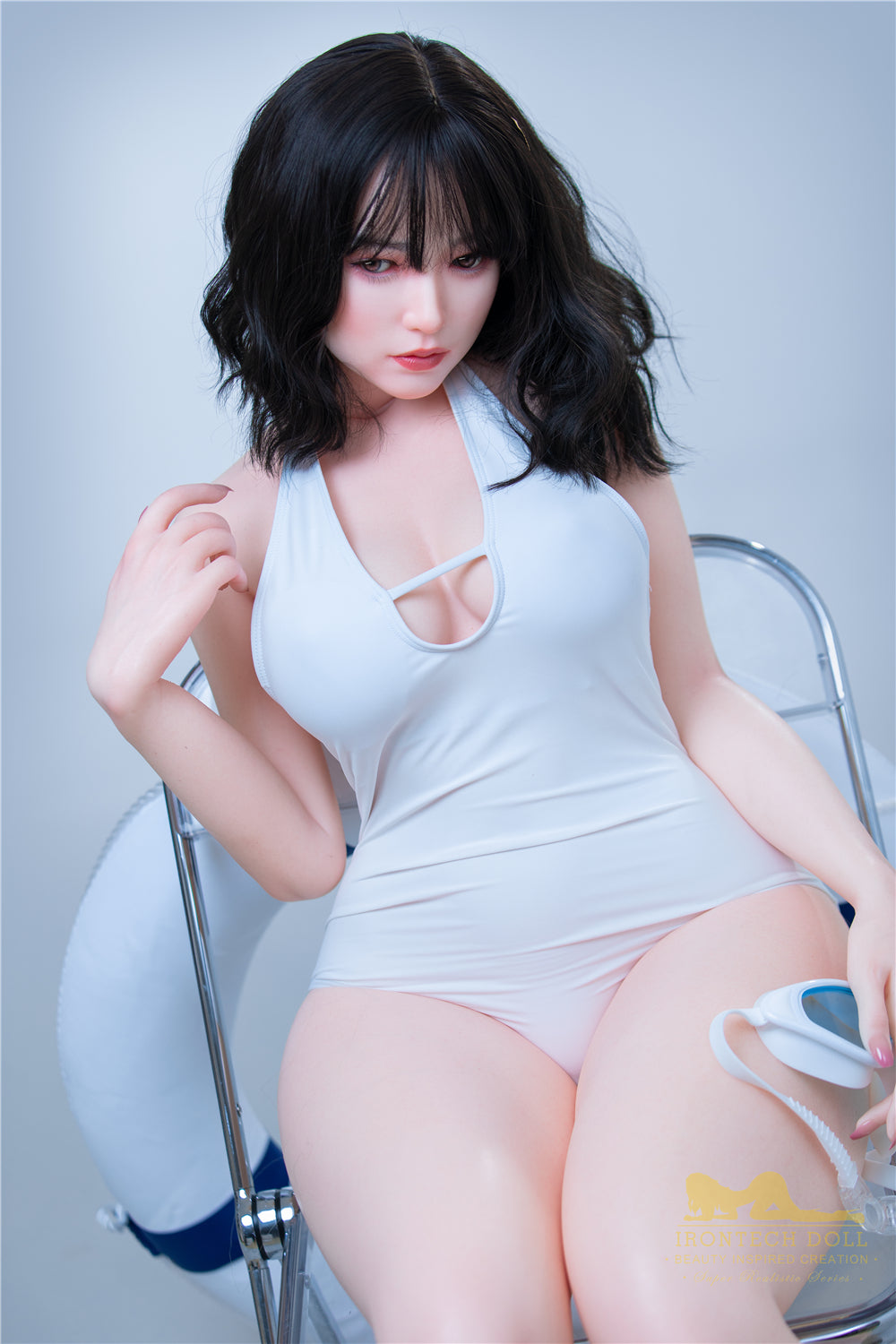 153cm/5ft F-cup Silicone Sex Doll – Elvira Isaac - Silicone Love Doll