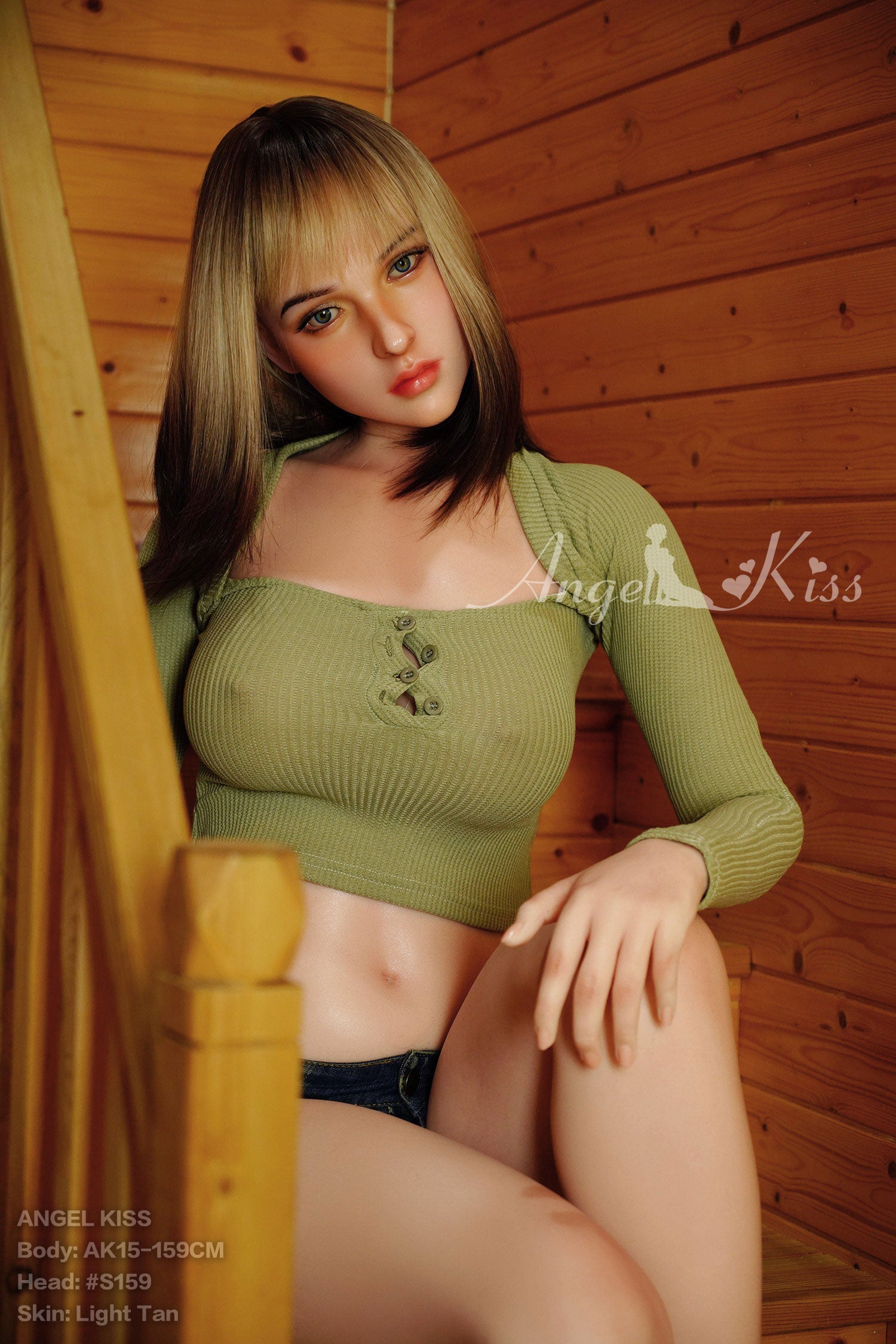 159cm/5ft3 F-cup Silicone Sex Doll – Gissing - My Store