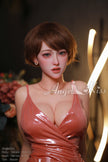 160cm/5ft3 D-cup Silicone Sex Doll – Flora Simon - My Store