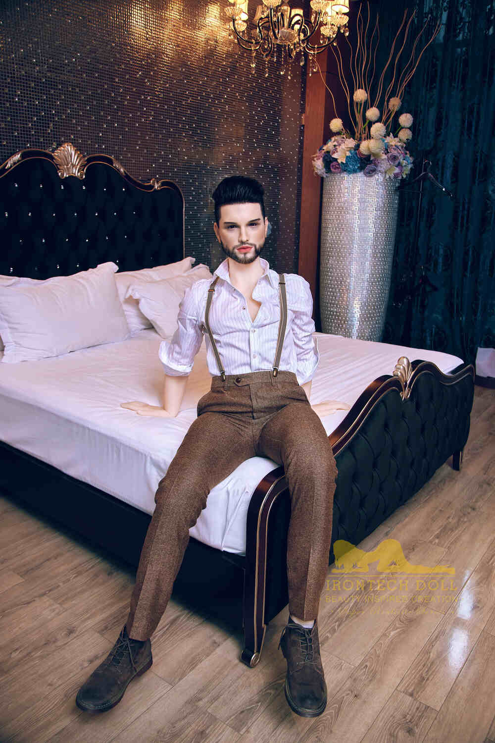 162cm/5ft4 Male Silicone Head Sex Doll – Kevin (White Skin) - My Store