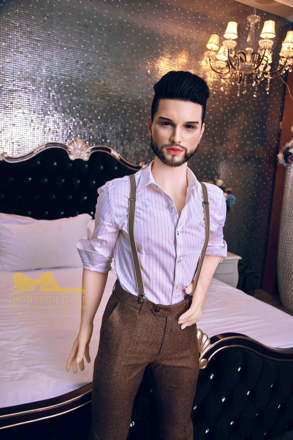 162cm/5ft4 Male Silicone Head Sex Doll – Kevin (White Skin) - My Store