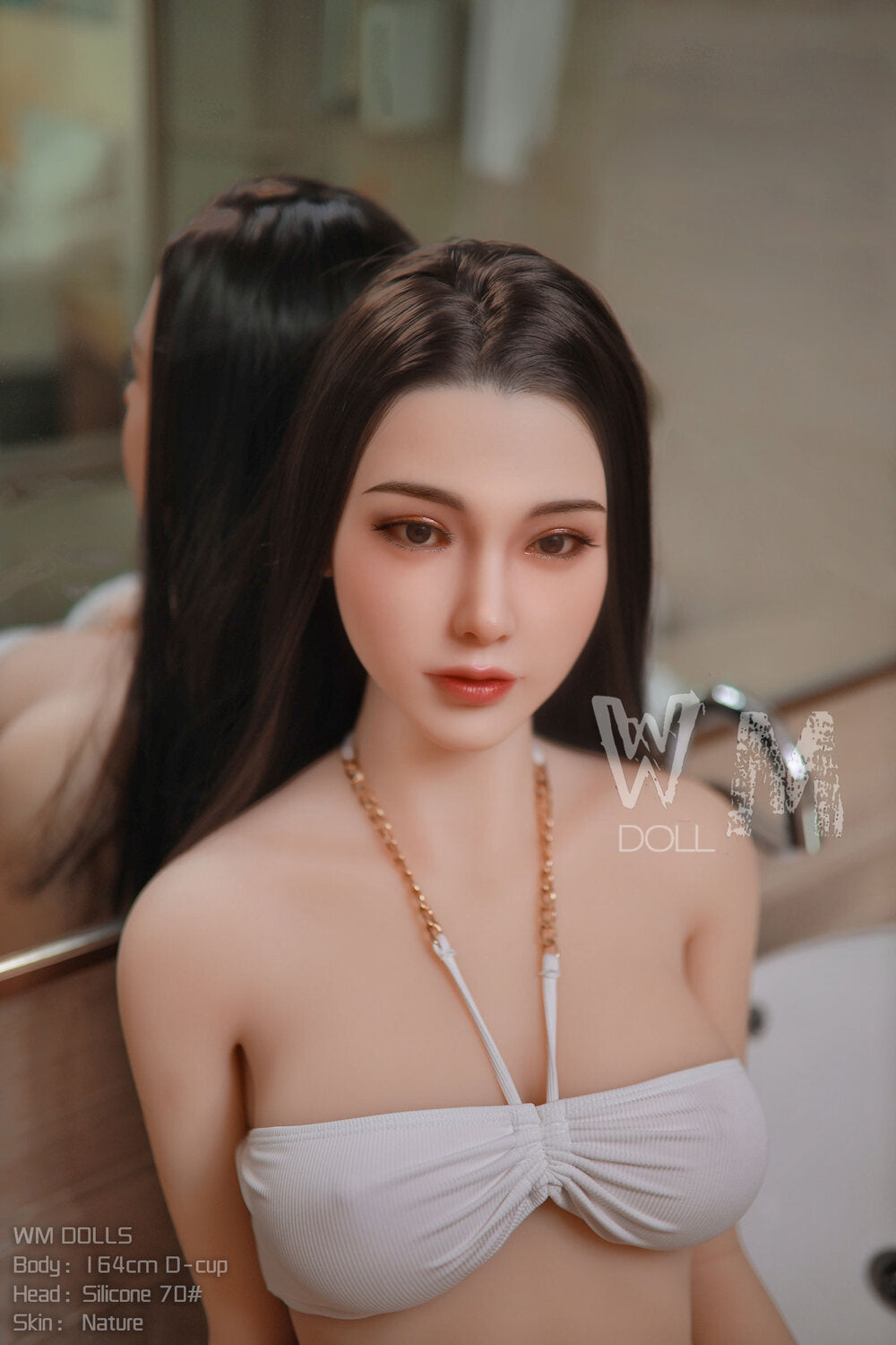 164cm/5ft5 D-cup Silicone Head Sex Doll – Camille Mary - My Store