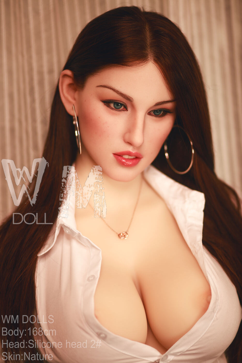 168cm/5ft6 I-cup Silicone Head Sex Doll – Pilar - Silicone Love Doll