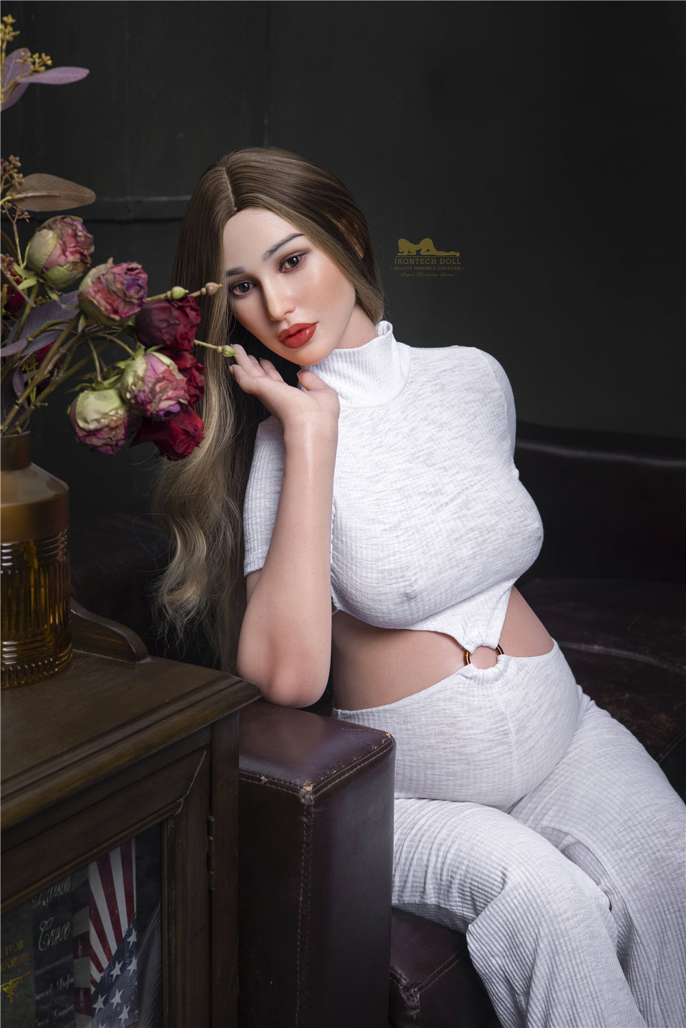 158cm (5ft2) Pregnant Silicone Sex Doll Pearl - My Store