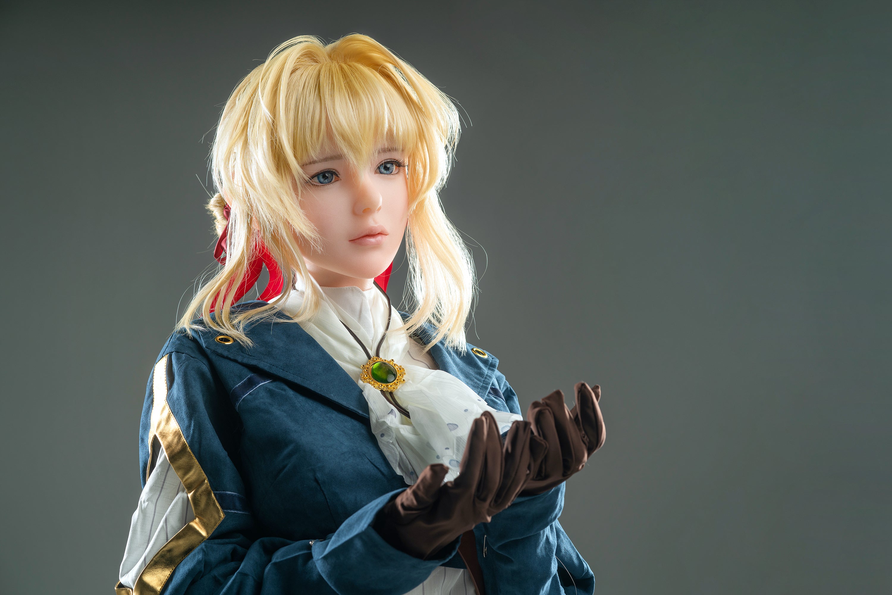 156cm/5ft1 F-cup Silicone Sex Doll – Violet Evergarden - My Store