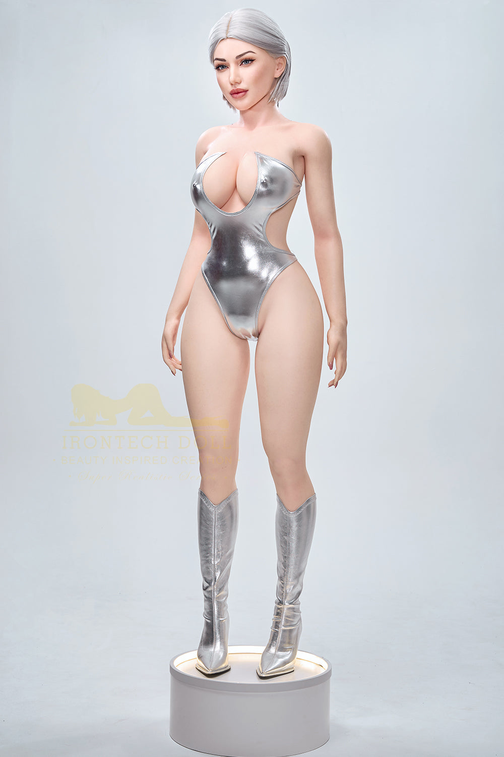 159cm (5ft2) G-cup Silicone Sex Doll Celine - My Store