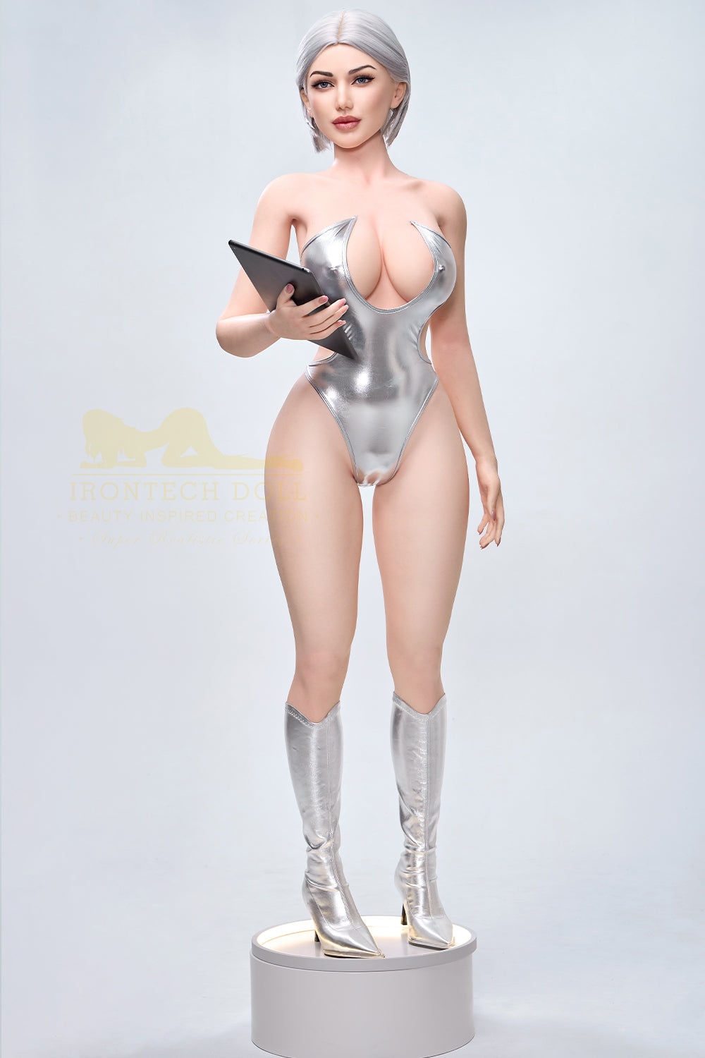 159cm (5ft2) G-cup Silicone Sex Doll Celine - My Store