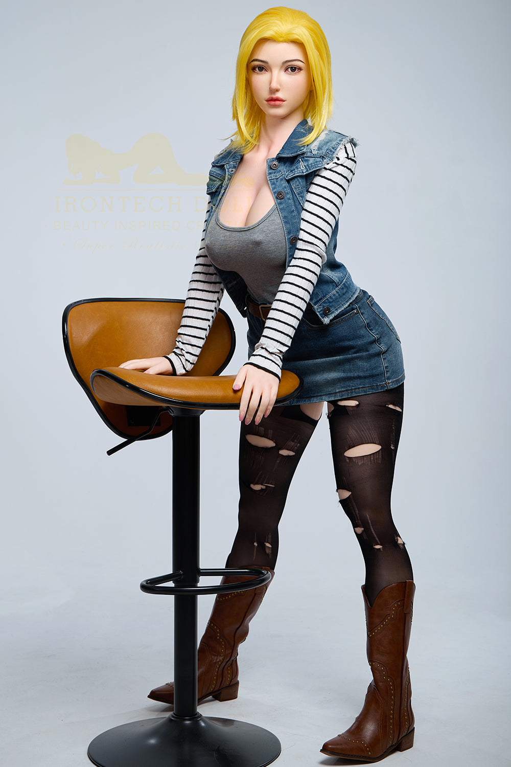 159cm (5ft3) G-cup Silicone Sex Doll Joline - My Store