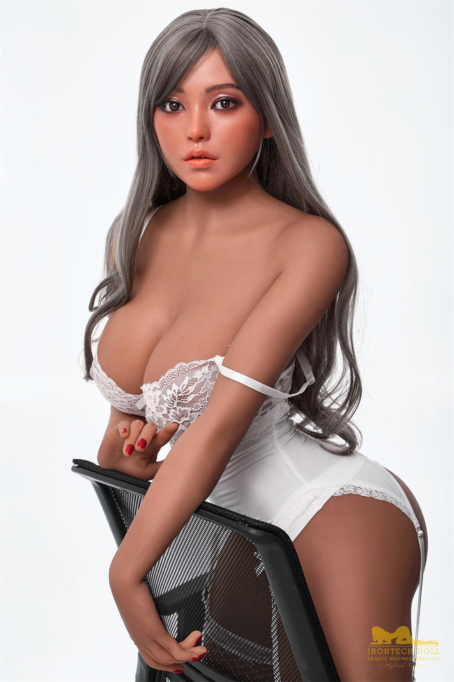 164cm/5ft5 G-cup Silicone Head Sex Doll – Eileen