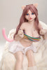 156cm/5ft1 F-cup Silicone Head Sex Doll – Alva Hart - Silicone Love Doll