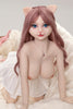 156cm/5ft1 F-cup Silicone Head Sex Doll – Alva Hart - Silicone Love Doll