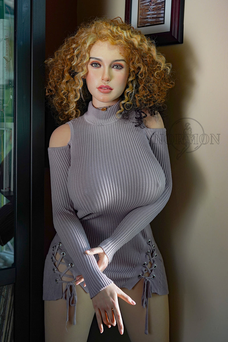 162cm/5ft3 I-cup BBW Silicone Sex Doll Ida - Silicone Love Doll